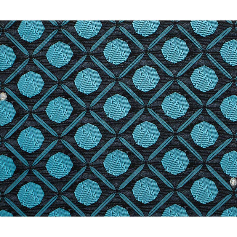 African Wax Print Fabric For Dresses Geometry Africa Print Veritable Real Wax Nigerian Polyester Fabric