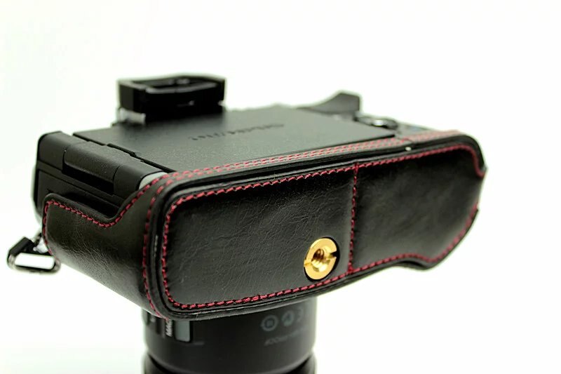 Funda protectora de cuero para cámara Olympus OM-D EM5 II E-M5 Mark II EM5 III E-M5 Mark III