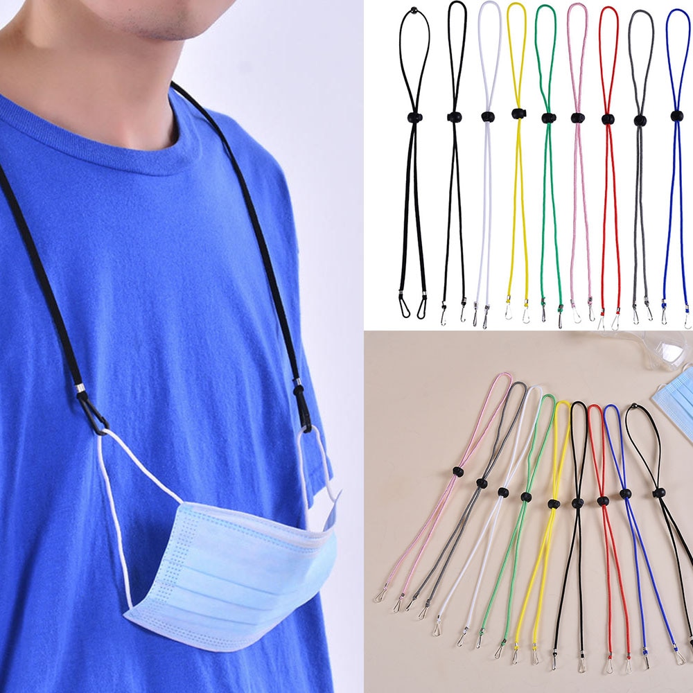 Einstellbare Maske Lanyard Verlängern Seile Ohr Druck Relief Gesicht Bandanas Kette Halter Straps maske lagerung kette Brillen Kette