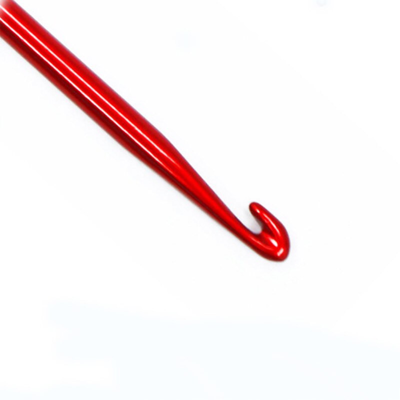 3pcs/set Crochet Needle Hooks Knitting Sewing Needles Aluminum Handle with Hole For DIY Hand Knitted Weaving Sewing Craft Tools