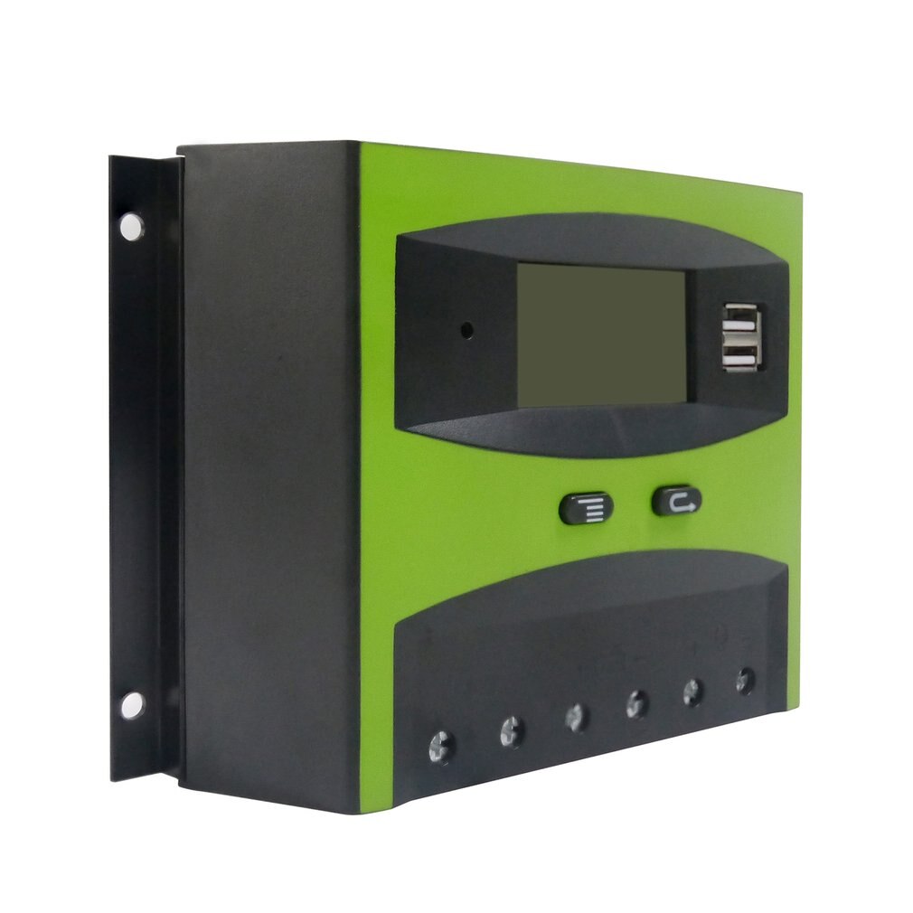 Solar Charge Controller 12V/24V 50A With Automatic Temperature Compensation & Easy-to-Read LCD Screen 50APWM LD-5024 Brand