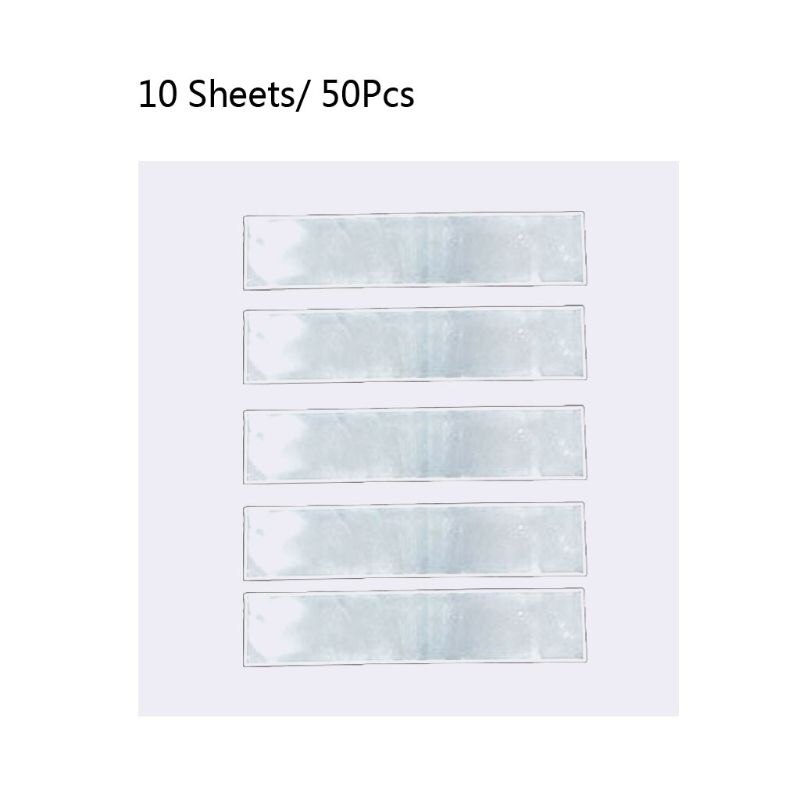 50 Reflective Adhesive Sticker Night Visibility Safety Child Universal Reflector: S