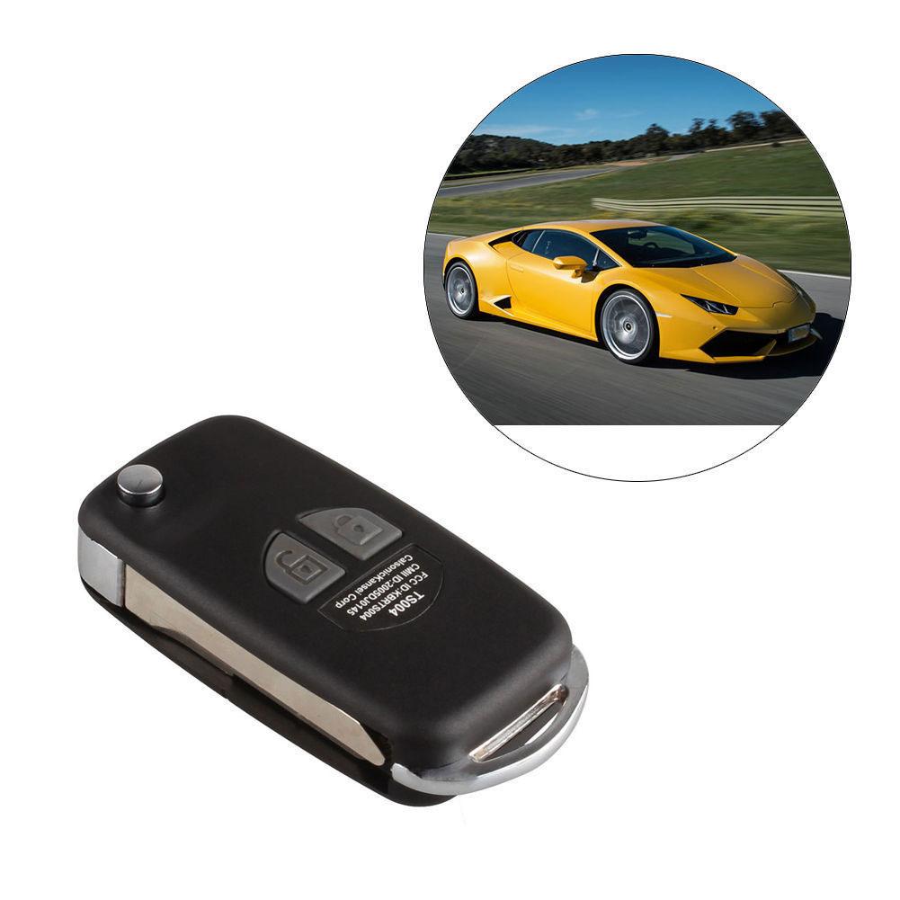 Funda plegable para mando a distancia de coche, carcasa de 2 botones para suzuk-i SX4 Swift, novedad de 60%