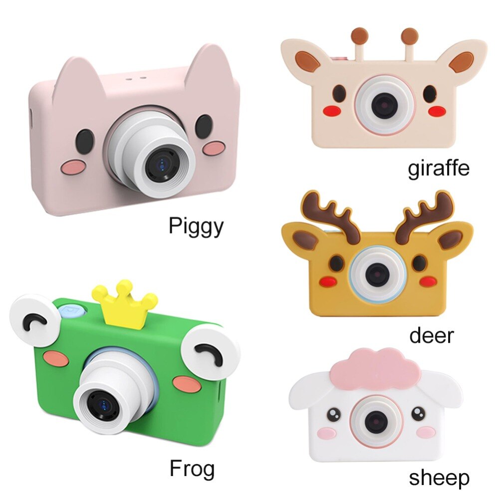 8.0MP Leuke Kids Camera Kinderen Digitale Camera 2.0 "Lcd-scherm Mini Cartoon Camera Leuke Voor Kind Verjaardag/Kerst speelgoed
