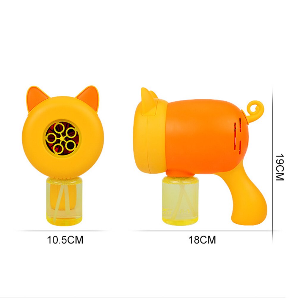 Automatic Bubble Machine Cat Ear Bubble Maker Toy Funny Bubble Blower Blowing Bubbles Toy For Kids Children Girls Party