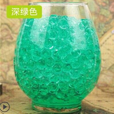 100 Stck Perle Boden Wasser Perlen Gel Ball Für Blume Schlamm sich Magie Gelee Kugeln Blumen- Anlage obst gemüse hause Dekoration: 6