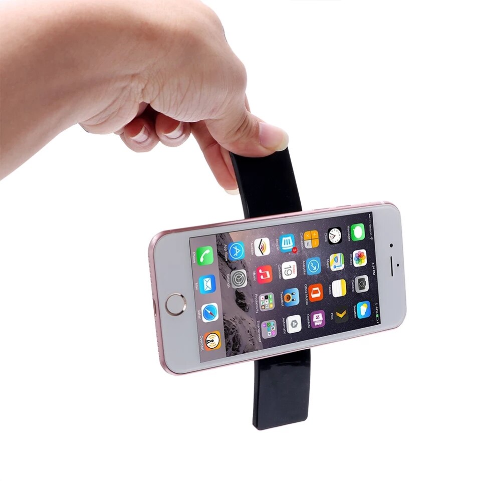 2 Pcs Multifunctional Gel Pads Anywhere Sticky Phone Holder Universal Fixate Pad Car Bracket Wall Holder