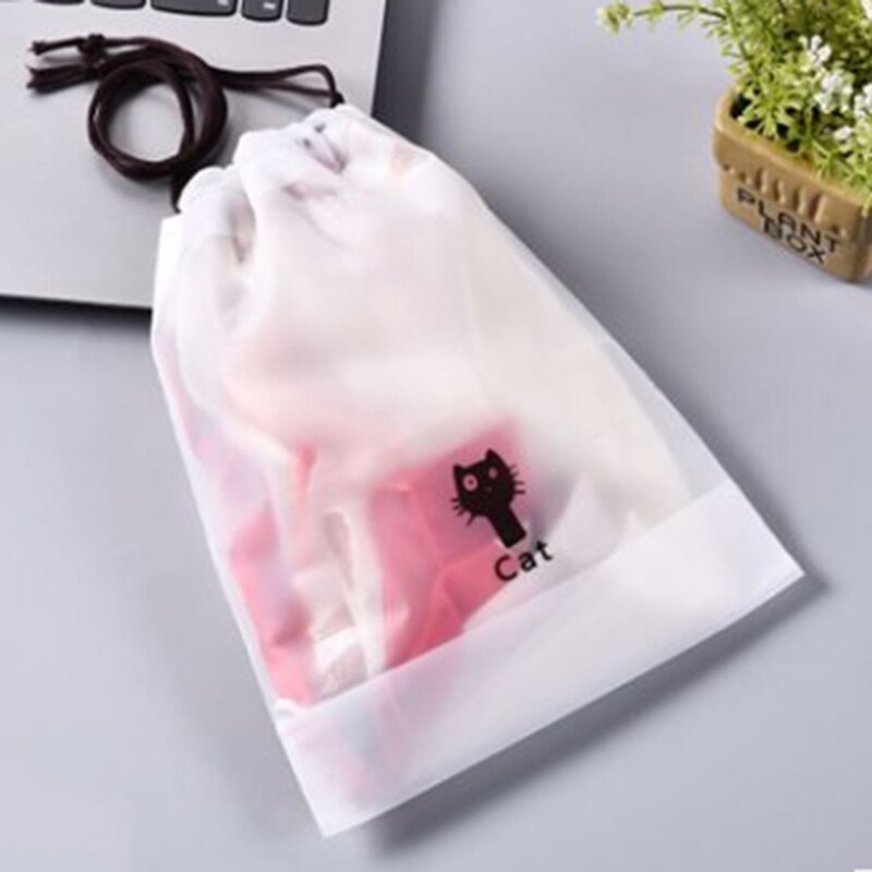 Frauen EVA Reisen Beutel Speicher Tragbare Kordelzug Kleidung Handtasche Wasserdicht machen-hoch Tasche