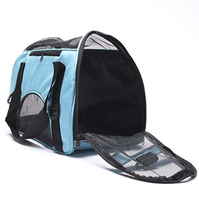 Cat Travel Carrier Bag, Comfort Portable Foldable Pet Bag Airline Approved for Dogs,Large Cats and Puppies Animal