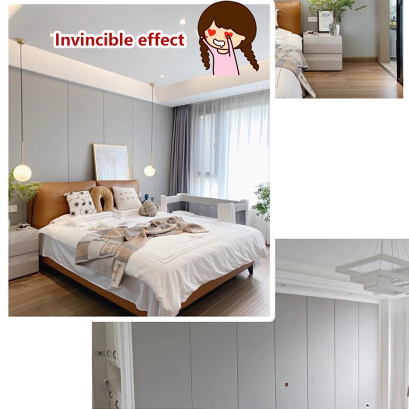 Soft Wall Panel Self-adhesive Wall Cloth Soft Package Decoration 3D Wallpaper Hotel TV Background Bedroom Wall Stickers