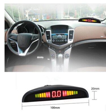 Parking Sensor Met 8 Sensoren Reverse Backup Parkeergelegenheid Radar Monitor Detector Systeem Voor Ford Expedition Ecosport Kuga Serie