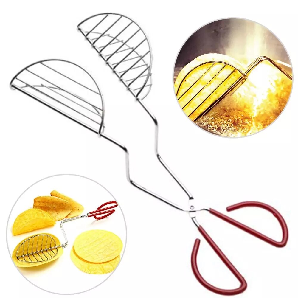 Stainless steel clip skin shaping tool kitchen fryer tool