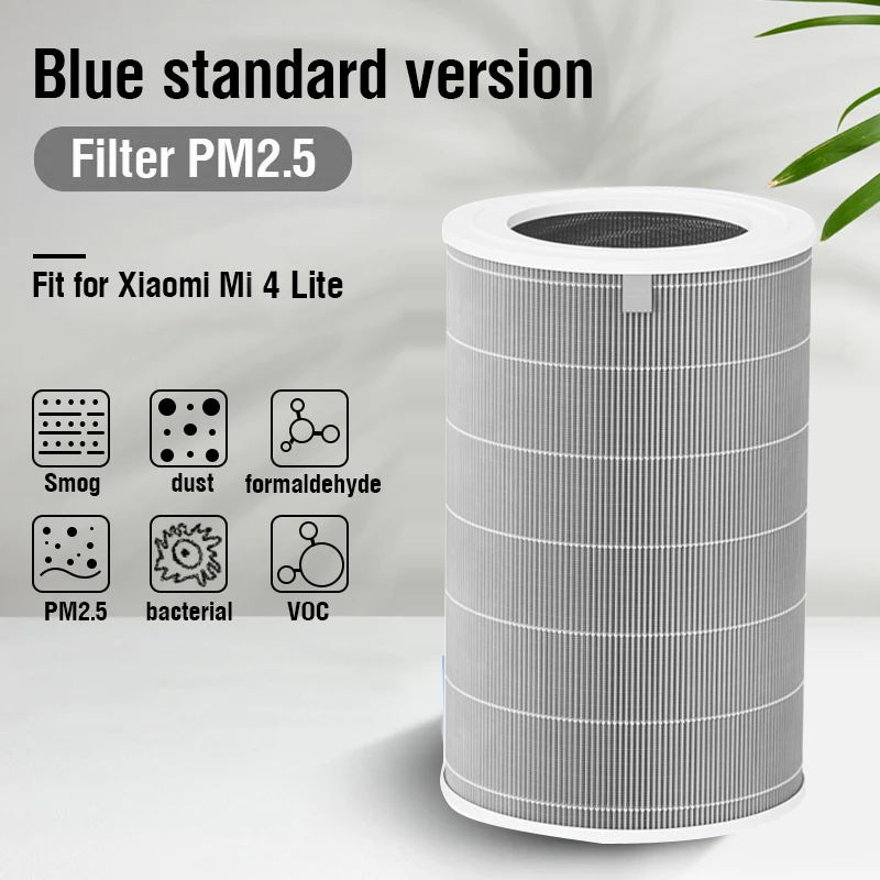 PM2.5 Xiaomi Hepa-Filter 4 Lite Xiaomi Aktivkohlefilter 4 Lite für Xiaomi Luftreiniger 4 Lite Xiaomi H13 4 Lite Filter