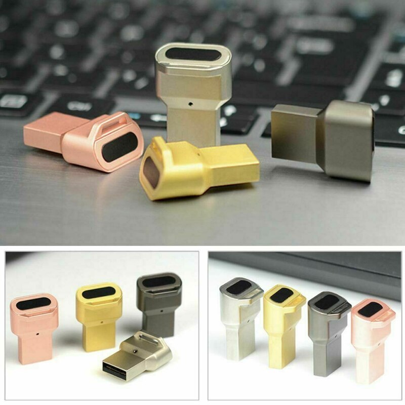 USB Fingerprint Reader Module for Windows 8 / 10 Hello Quick Response Biometric Security Key Press Login