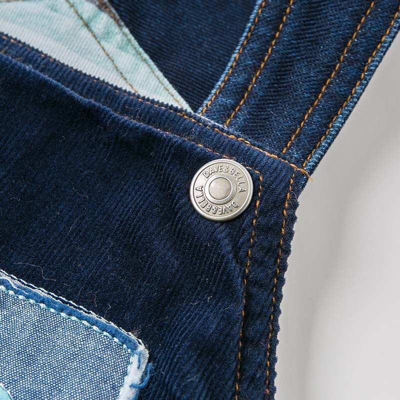 Jean d'automne pour enfants | DBA7839, bella baby, salopette pour enfants boutique, doux denom