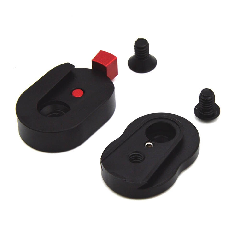 Mini Field Monitor Quick Release Plate for LCD Monitor Magic Arm LED Light Camera Camcorder Rig DU55: Default Title