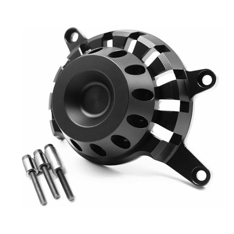 Motor Beschermende Cover Voor Honda CB650F CBR650R + Crash Slider Fall Protector Voor Honda CB650R: Black