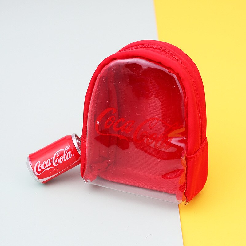 Mini Imitation Cola Sprite Bottle Zero Wallet Key Chains Charm Beverage Bottle Keyring Children's Small