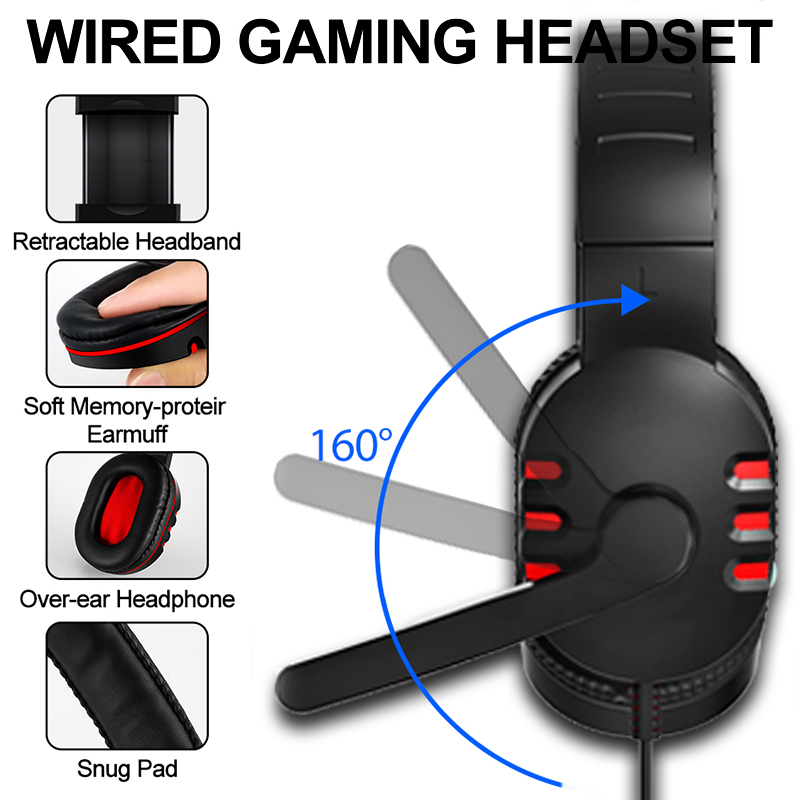 Neue Gaming Tastatur Und Maus Verdrahtete Hintergrundbeleuchtung Mechanische Gefühl Tastatur Kopfhörer Gamer Kit Stille Maus Set Für PC Laptop