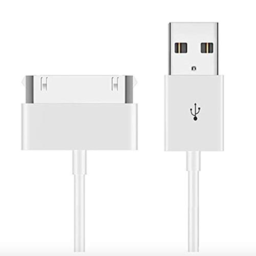 Nyfundas-cabo carregador usb de 30 pinos para apple iphone, carregador para iphone 4, 3 peças, 3gs, ipod nano, ipad 2, 3, iphone 4, 4s, 1m