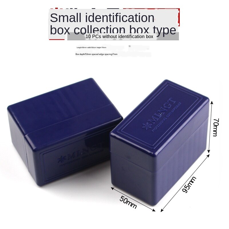 Small identification box collection box collection box can hold 10 small identification boxes