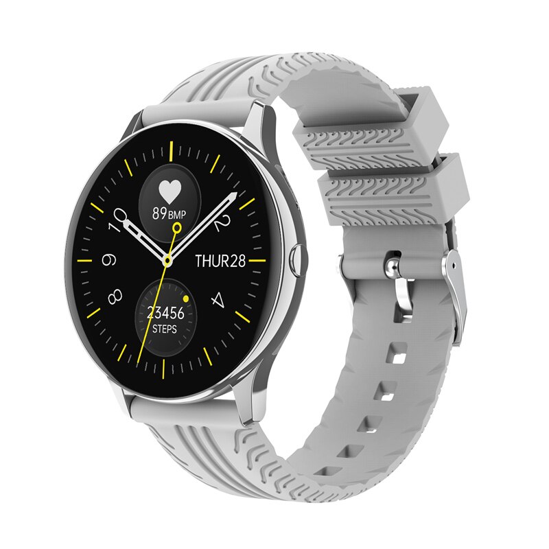 Smart Watch Women's Watch Smartwatch Women Clock Sport Fitness Bracelet For Xiaomi Android Huawei Honor iOS: silver