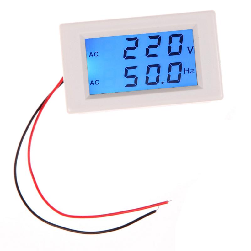 VODOOL LCD Digital Dual Display AC 150- 500V Voltm... – Vicedeal