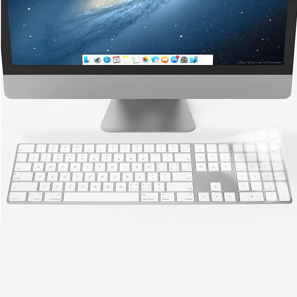 Für Magic Keyboard Silikon transparente Tastatur Schutzhülle für Apple IMac Tastatur 1843 A1644 A2520 A1314 A2449 wasserdicht