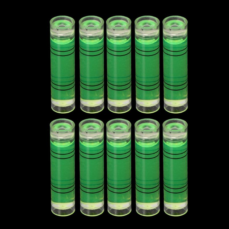 10Pcs/set Mini Level Meter Measuring Tools Bubble Level Spirit Level Meter Inclinometer