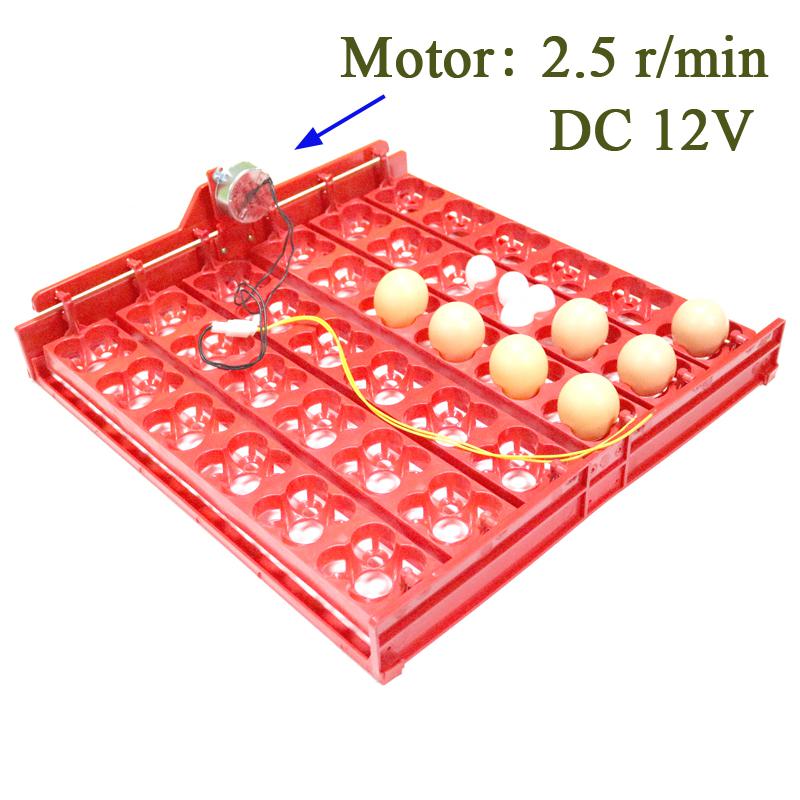36 Eieren/144 Vogels Eieren Incubator Lade Kippen 1/240 Rpm Of 2.5 R/Min Eenden En Duiven En andere Vogels Papegaai Kwartel Gooes: DC 12V
