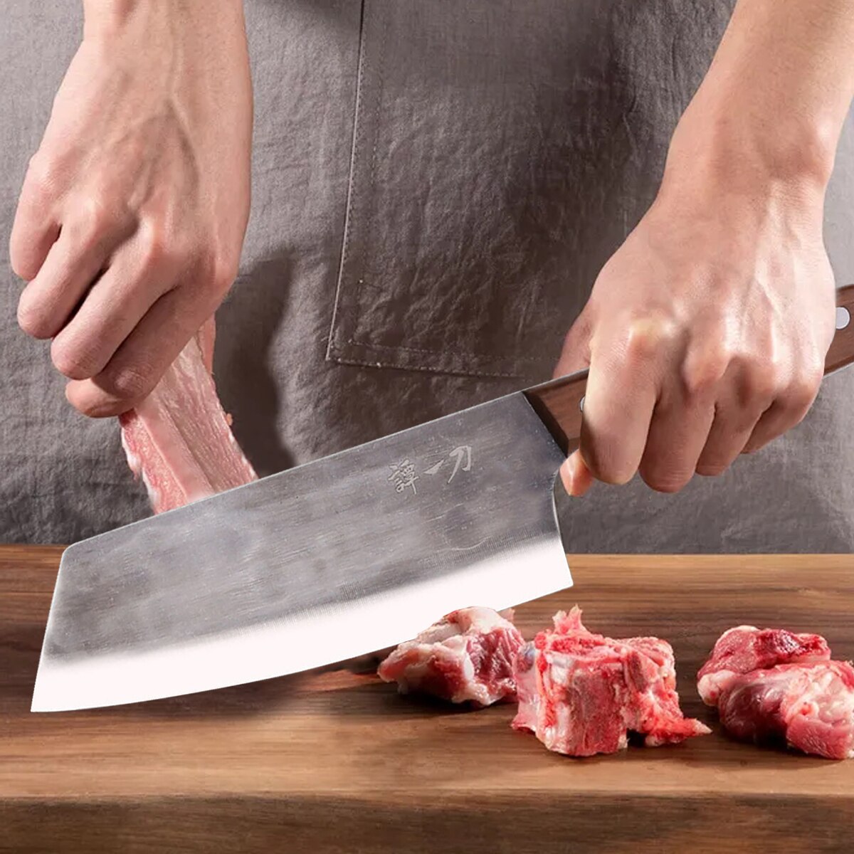 8 Inch Kitchen Knife Stainless Steel Chopping Knife Household Ladies Knife Chef Knife Slicing Knife Cooking Tools