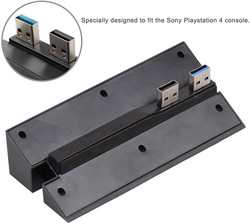 5 Ports USB 3.0 2,0 Hub Erweiterung High Speed Adapter Konverter für Sony Playstation 4 PS4 Konsole Konvertieren 2 Ports zu 5 Ports