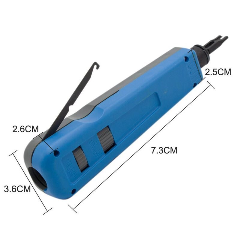 Punch Down Tool With 66, 110 And Krone Blades Multifunction, Universal, Network Wire