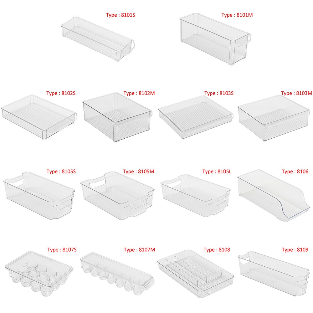 Plastikowy typ szuflady przezroczysta lodówka świeże pudełko taca na jajka mrożjeden pojemniki robić przechowywania pudełka robić przechowywania żywności akcesoria kuchenne