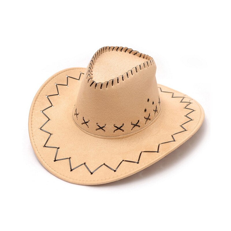 Heißer Damen Herren Hut Wild West Phantasie Cowgirl Cowboy Hüte Western Headwear Kappe: 12