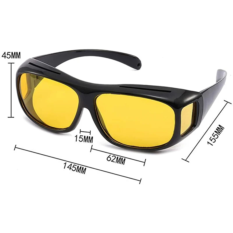 Auto Nachtzicht Rijbril Anti-Glare Motor Fiets Bestuurdersbril UV-bescherming Zonnebril Brillen Auto-accessoires