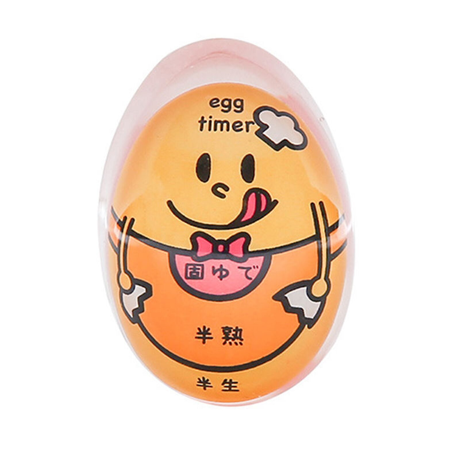 Silicone 6*4cm Egg Timer Practical Safe Kitchen Timing Tool For Japanese Style Eggs Kitchen Utensils: Default Title