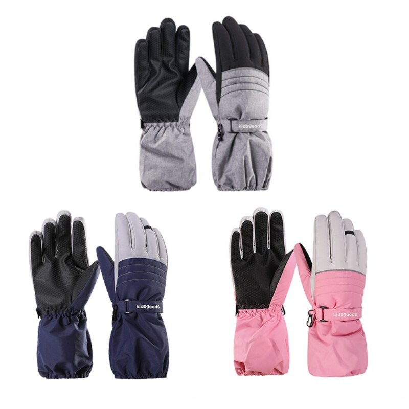 Kinder Winter Handschuhe, Ski & Schnee Wasserdichte Handschuhe Für Jungen Und Mädchen, winter Warme Handschuhe Für Kalten Wetter Im Freien Spielen