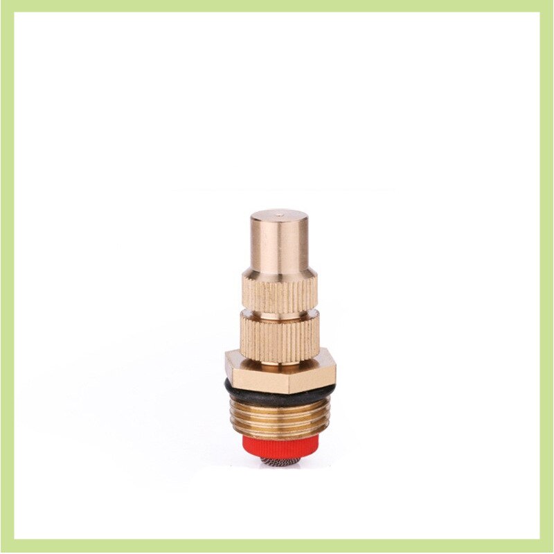 1/2 tuuman säädettävät sumutussuuttimet nurmikon puutarhanhoitosumu hieno ruiskusuutin jäähdytys kastelu täysi kupari korkea sumutus 1 kpl: 2