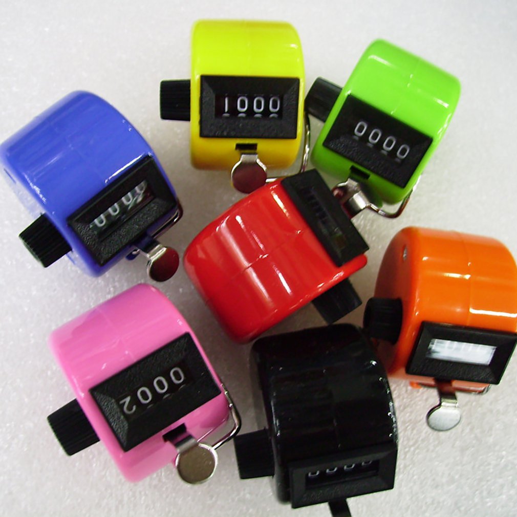 Mechanical Golf Clicker Manual Counter Handheld Counting Count Number Tally Counter Machinery Manual Counter