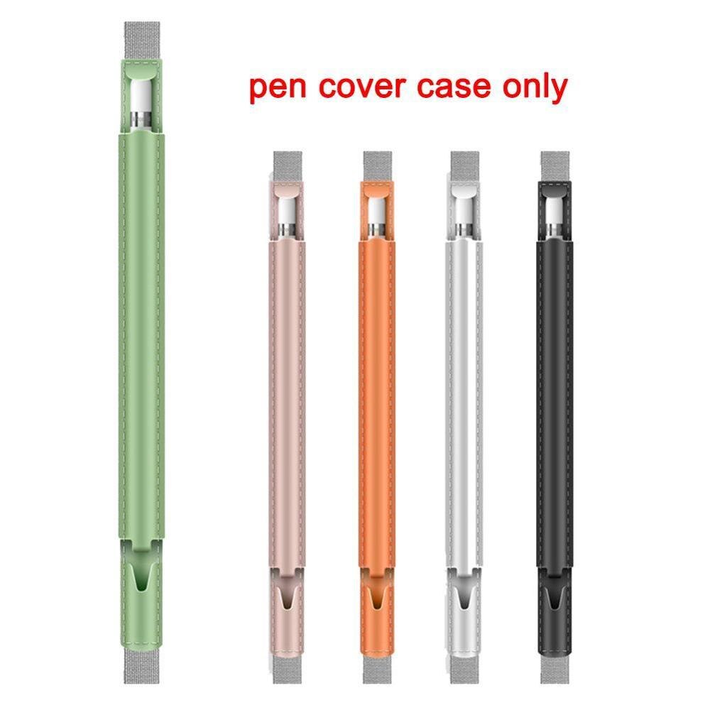Étui en cuir pour stylet apple pencil 1/2, ipad pro, stylet tactile, housse de protection, étui externe portable  a1 u 6