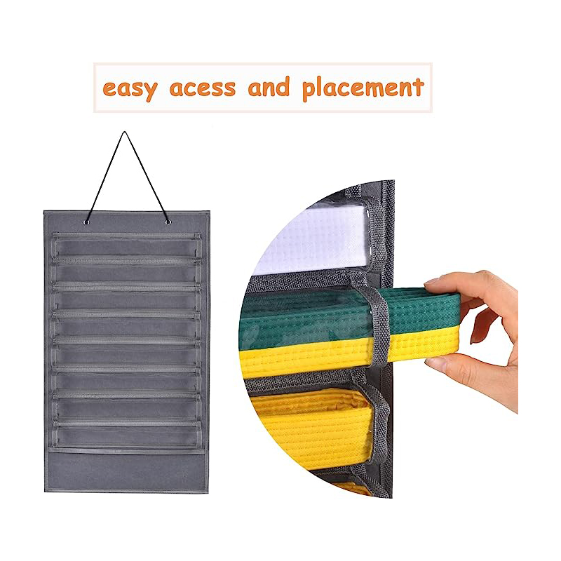 Martial Arts Riemen Organizer Karate Riem Display Houder Duurzaam Rek Muur Hangende Taekwondo Riem Opslag Voor Muay Thai Mma Judo