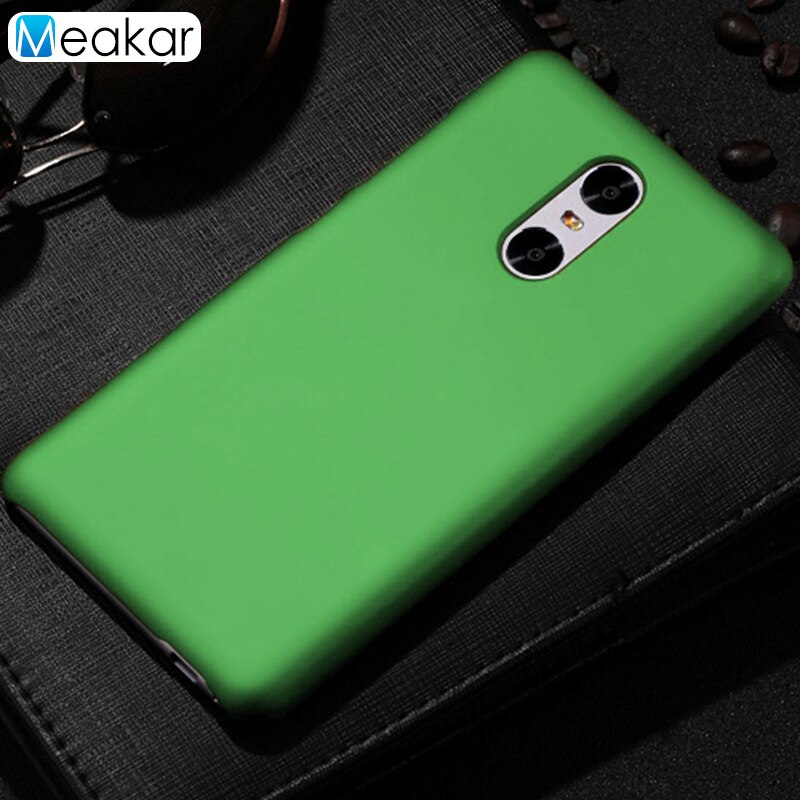 Matte Plastic Coque Cover 5.5For Xiaomi Redmi Pro Case For Xiaomi Redmi Pro Redmipro Phone Back Coque Cover Case: green