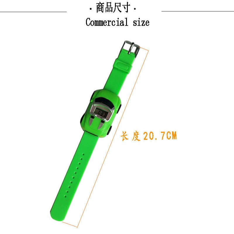 Reloj con pantalla LED para niños, juguete desmontable de coche de dibujos animados, pulsera Digital de de Navidad para niños y niñas