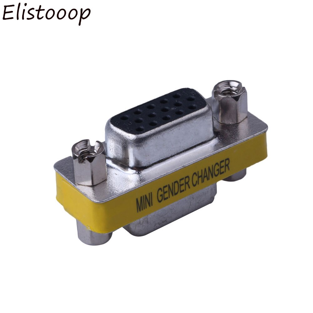 15 pin vga /svga gender converter adapter bender changer adapter converter swap vga honkabel