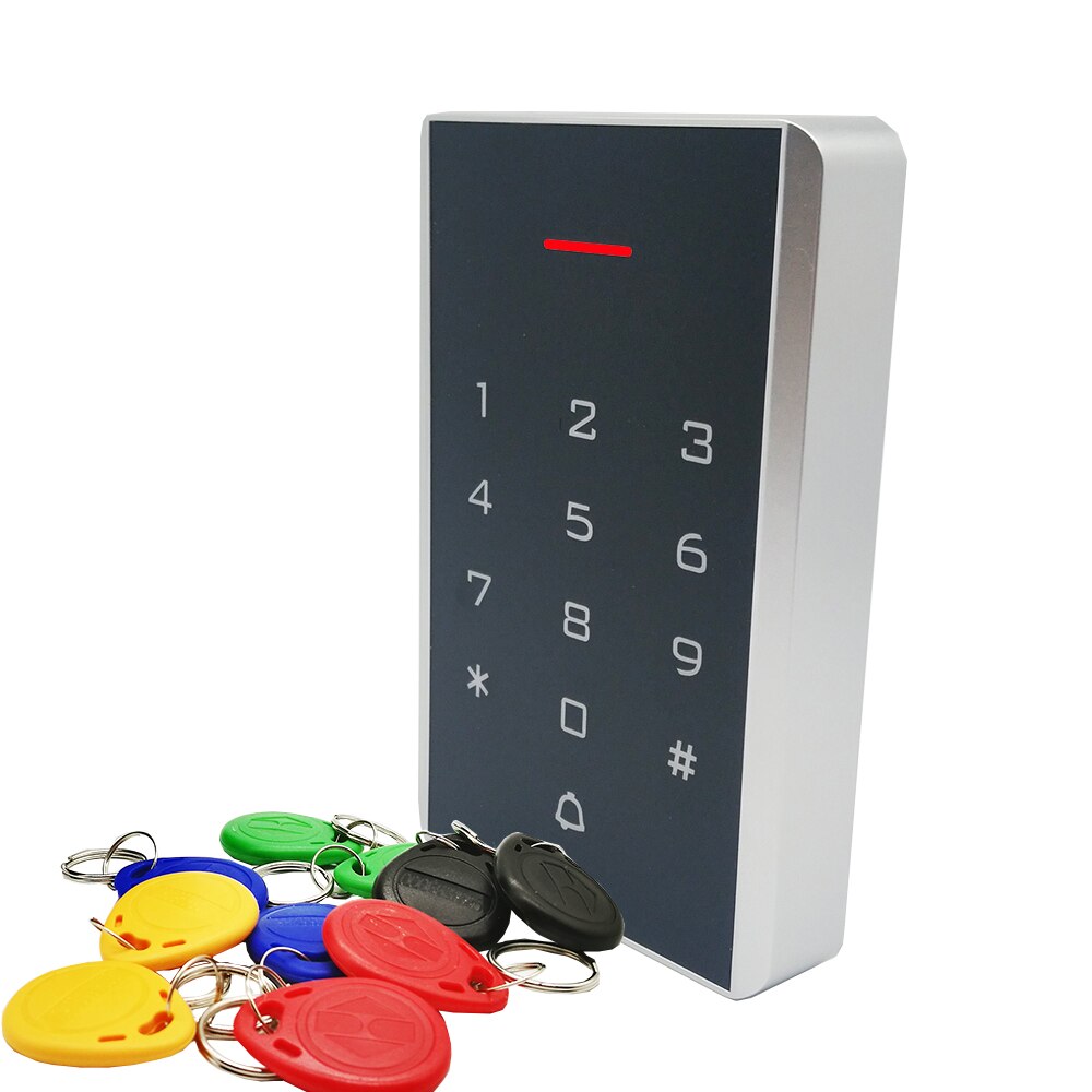 Wiegand input and output Keypad Reader Proximity 125khz RFID Card Door Lock Access Control System: Mix02 Keyfobs