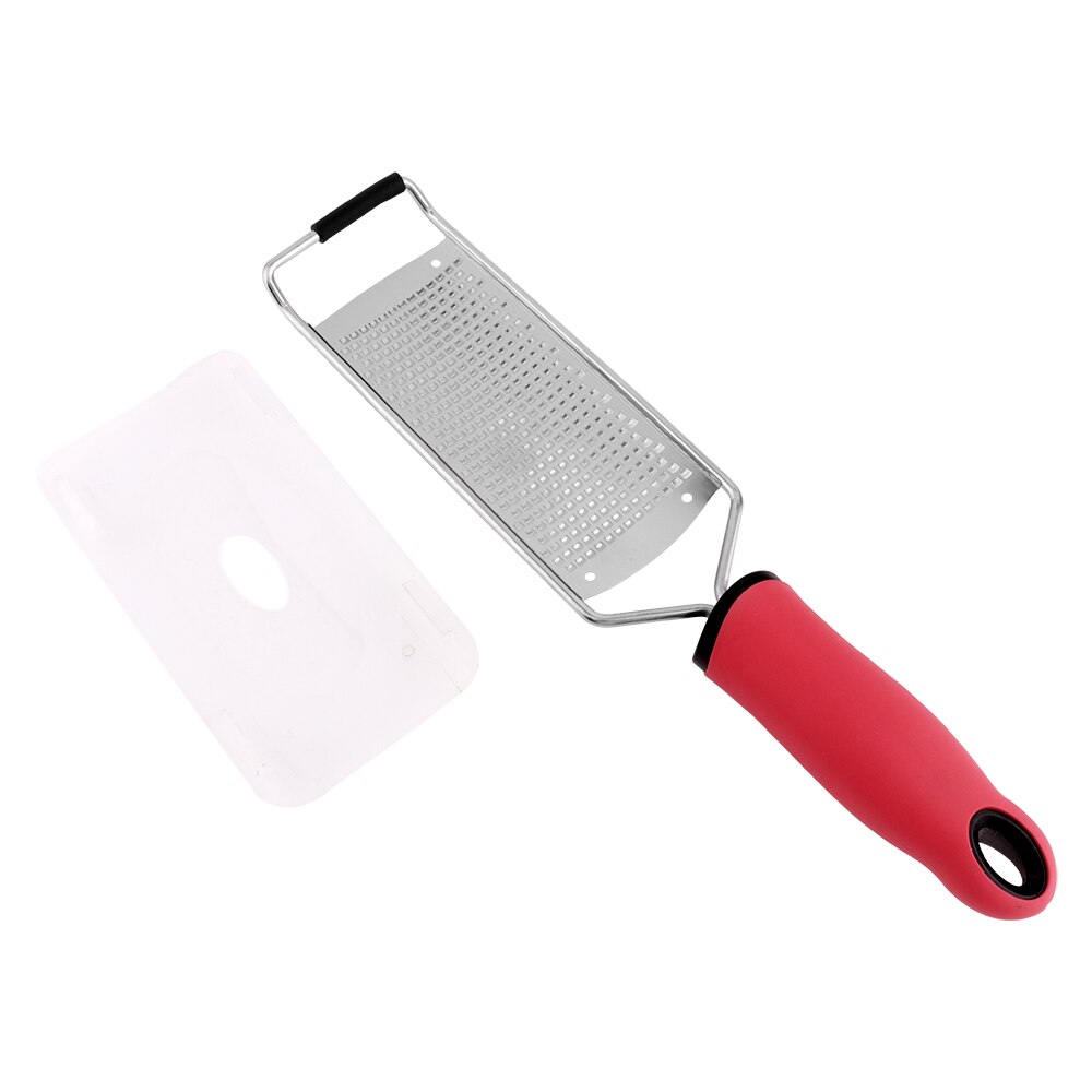 Stainless Steel Cheese Grater Butter Slicer Grater Lemon Carrot Vegetable Cutter Grater Kitchen Tools Plastic Non-slip Handle