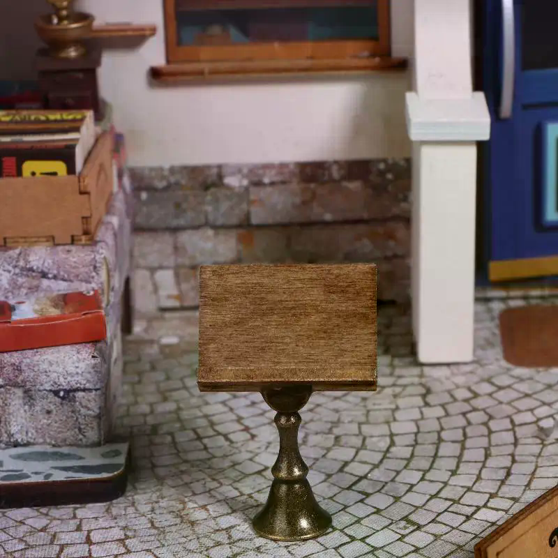 1/12 Puppenhaus Miniatur Magie Buch Lesen Stehen Modell Möbel Zubehör Für Puppe Haus Dekor Kinder Pretend Spielen Spielzeug