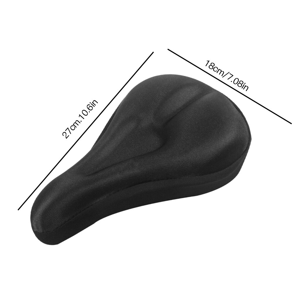 MTB Sitze GEL Silikon Schwamm Fahrrad 3D Weiche Gel Sattel Sitz Abdeckung Kissen Pad Wasserdichte Universal Bike Sitze Bike Zubehör