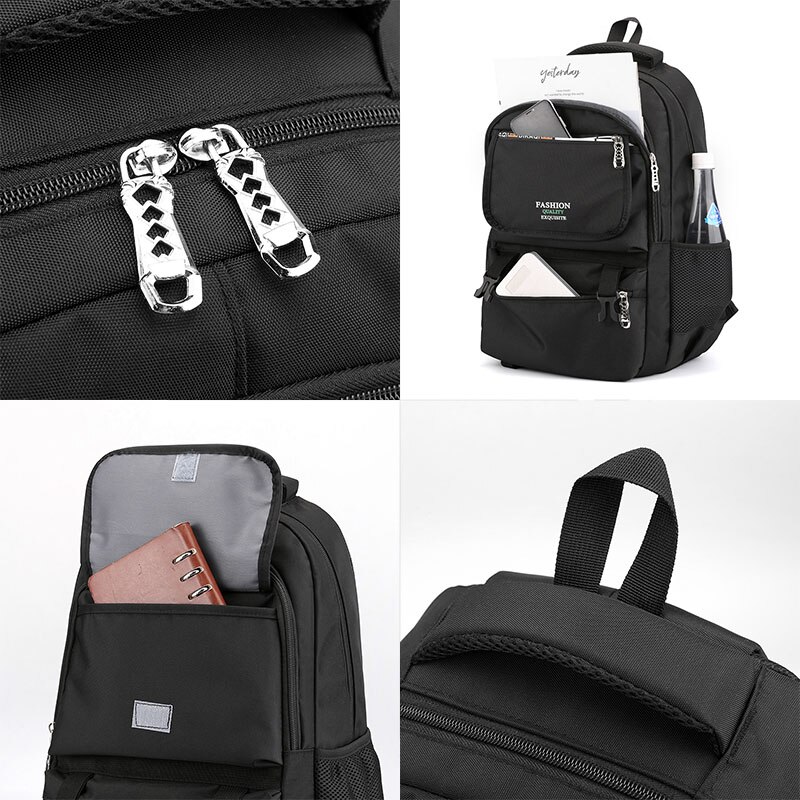 Men Backpack Bag College Student Computer Bag Female Travel Boys Work Waterproof School University Backpack Teenage